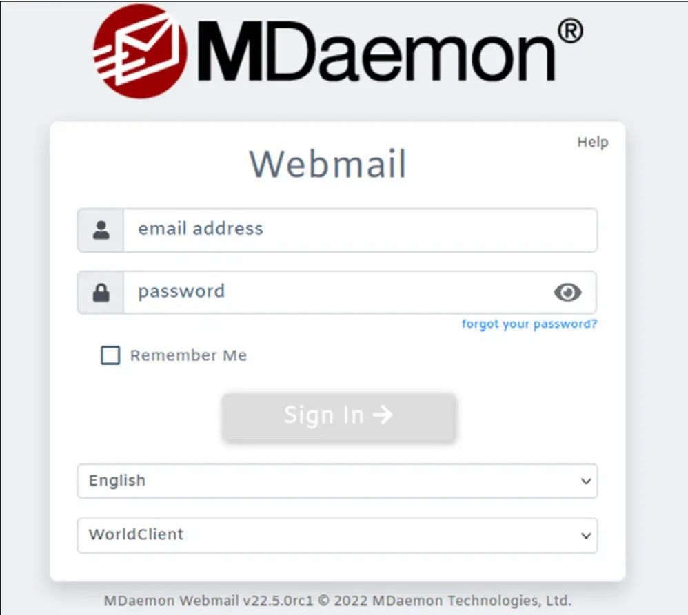 Πίνακας ελέγχου ταυτότητας του στοιχείου WorldClient (Πηγή - Securelist)